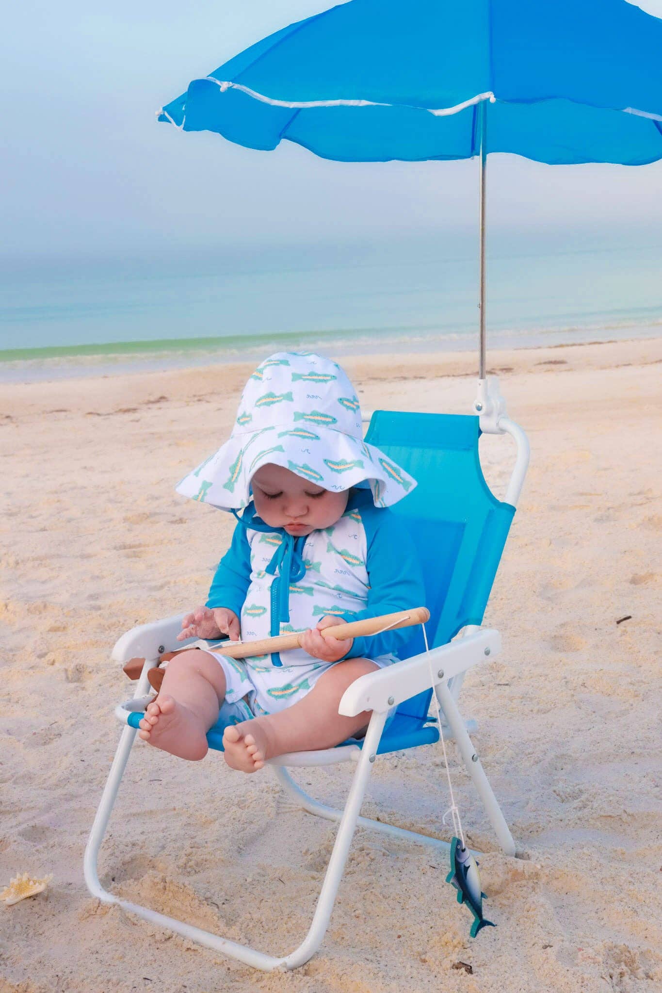 Printed Sun Hat | Tiny Trout