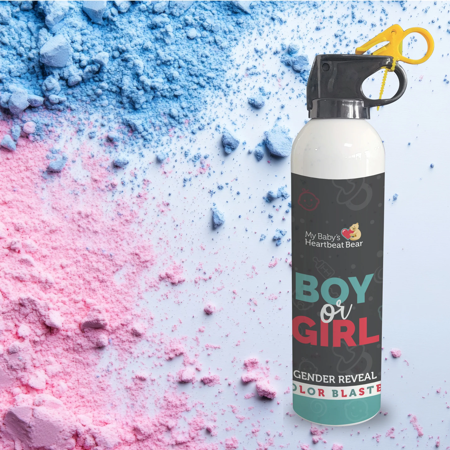 Gender Reveal Color Blasters - Large Blue