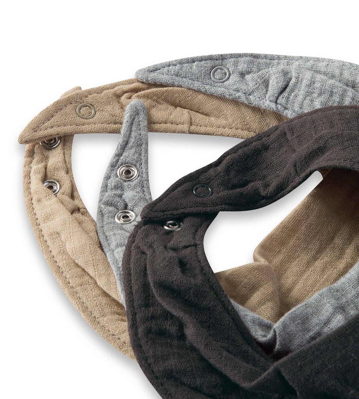 Organic Cotton Baby Bandana Bibs