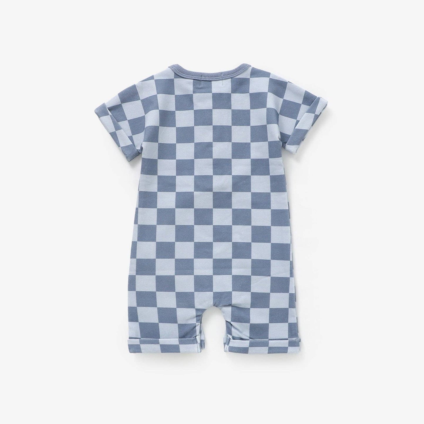 Summer Romper - Coastal Check