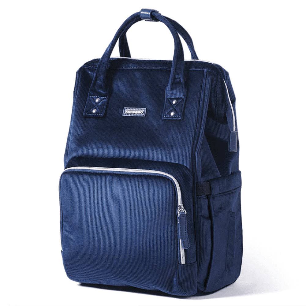 Corduroy Diaper Backpack