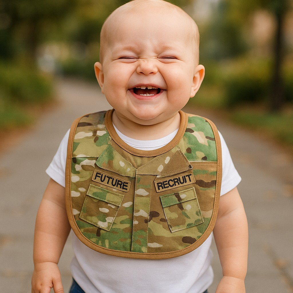 Multicam/OCP Baby Bib
