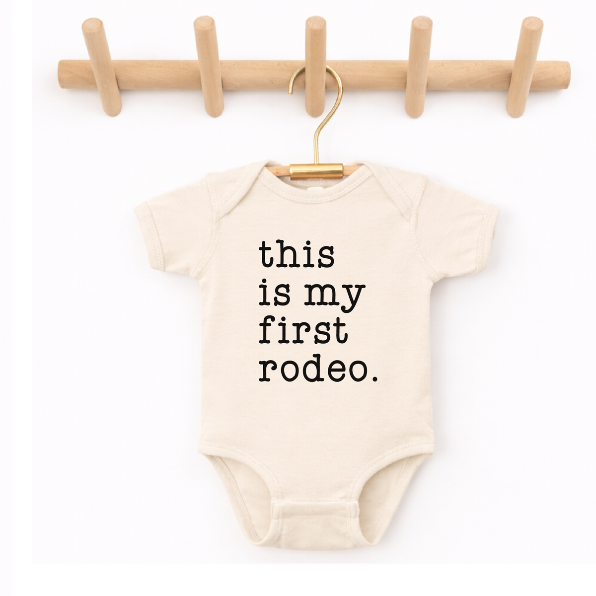This is my First Rodeo, Western Baby Bodysuit