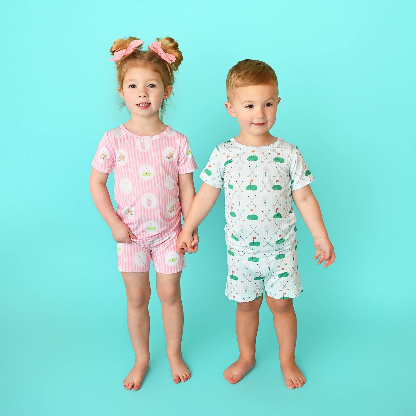 Scottie Golf TWO PIECE - SHORTS Golf Bamboo Lounge Set