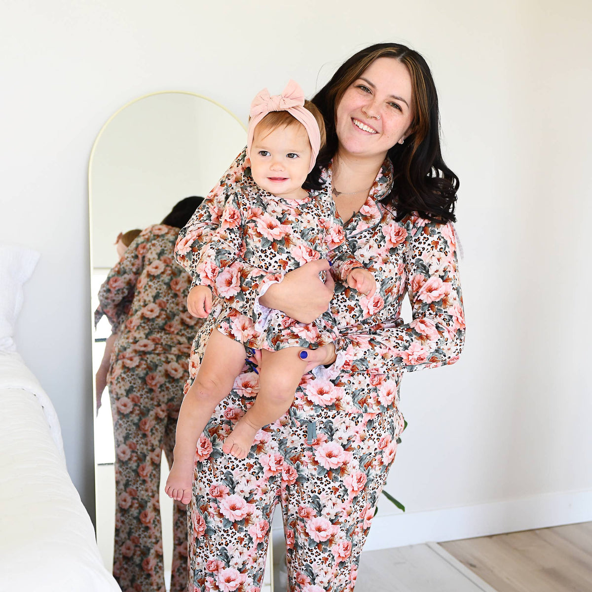 Laura TUTU Bamboo Floral Baby Clothing Dress Outfit