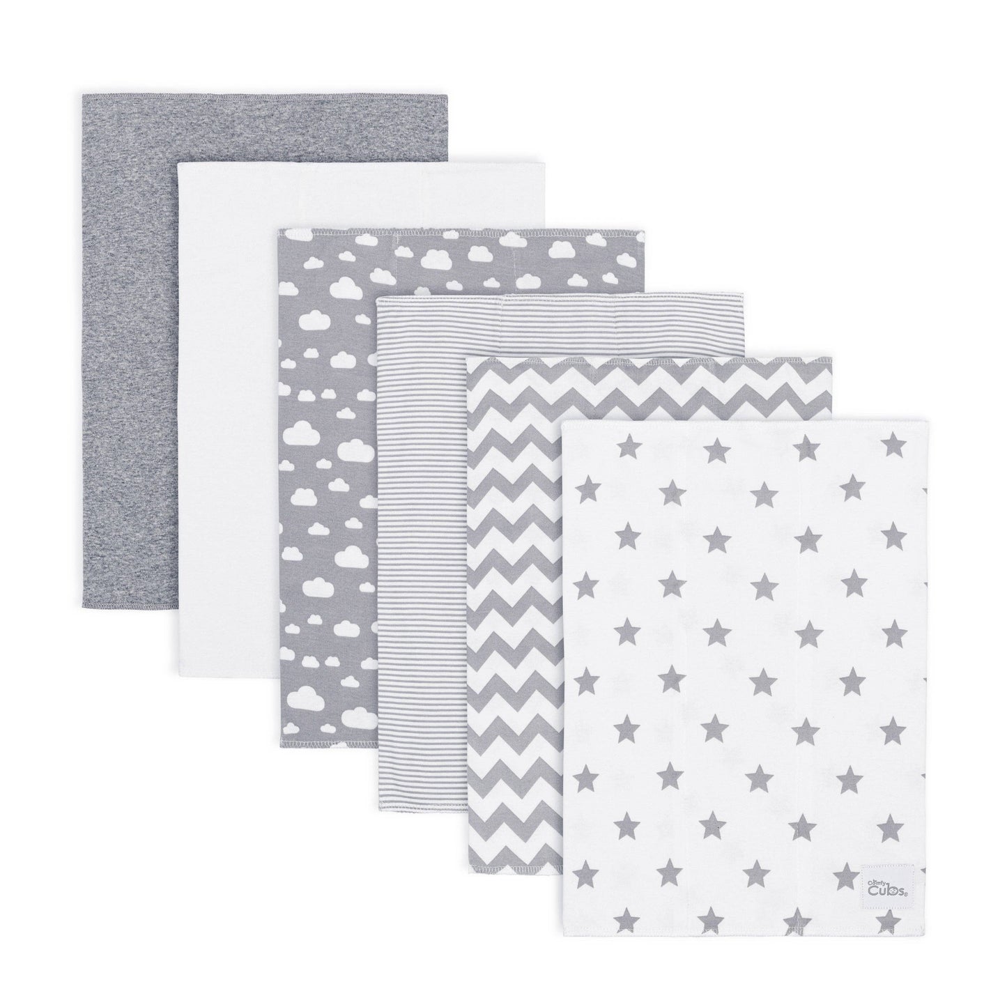 Cotton Burp Cloths by Comfy Cubs