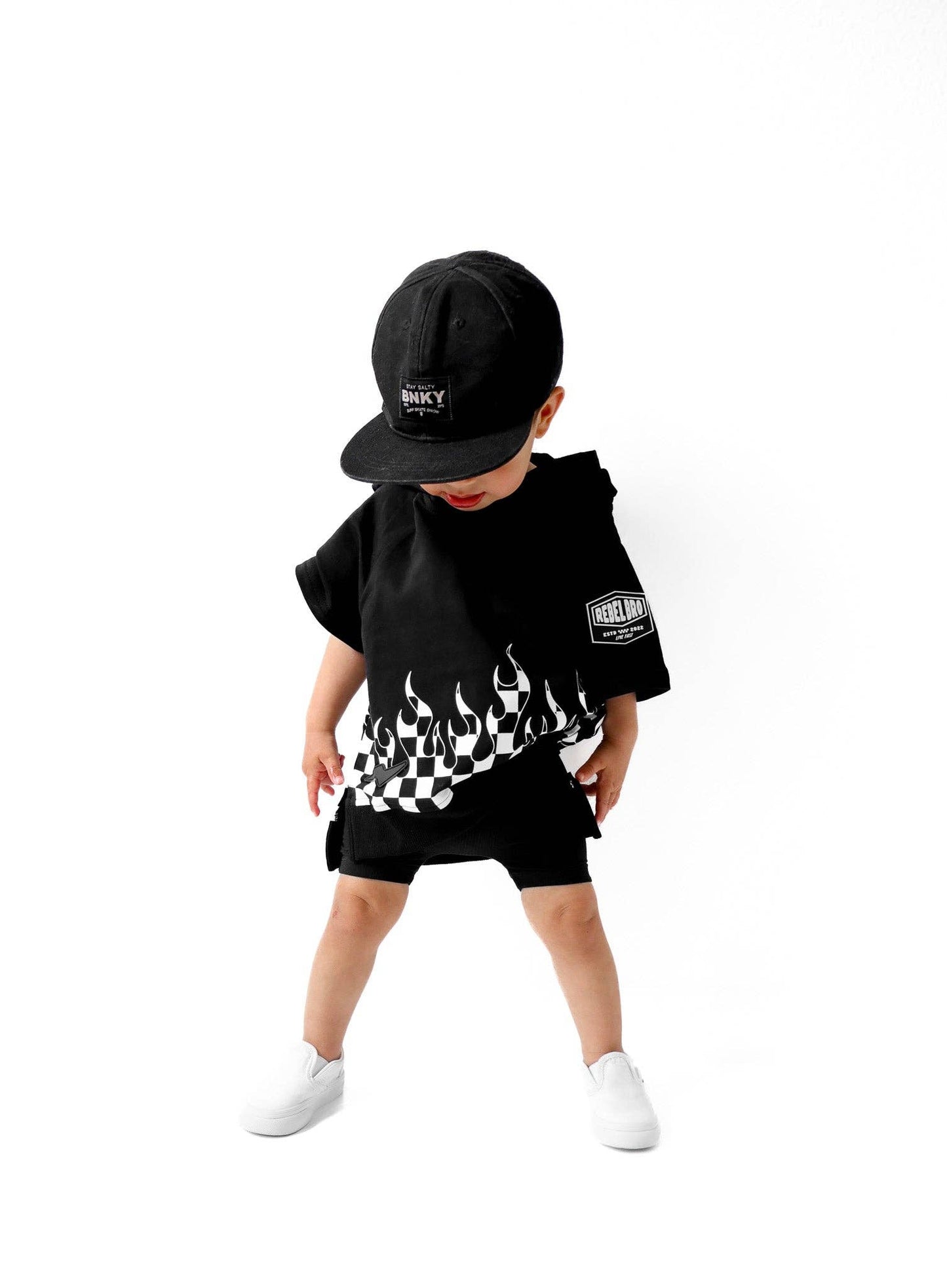 Short Sleeve Hoodie in Harley
