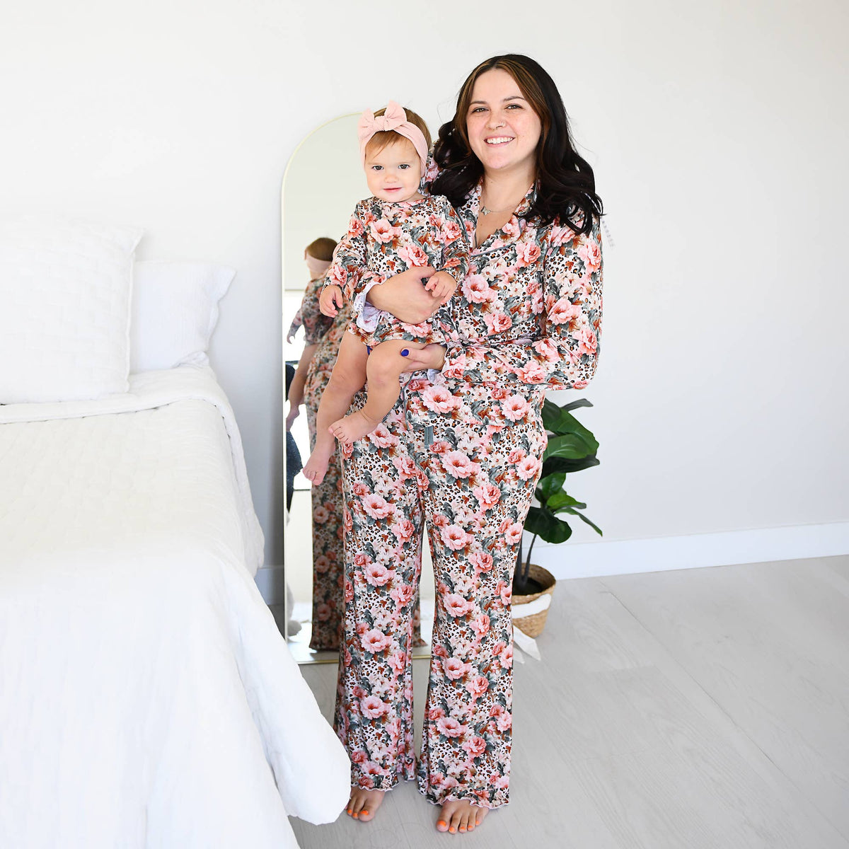 Laura TUTU Bamboo Floral Baby Clothing Dress Outfit