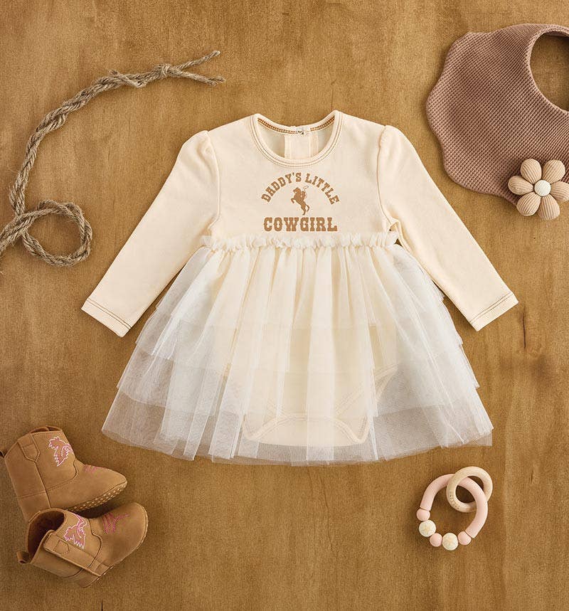 Cowboy Boots - Tan + Pink Stitching