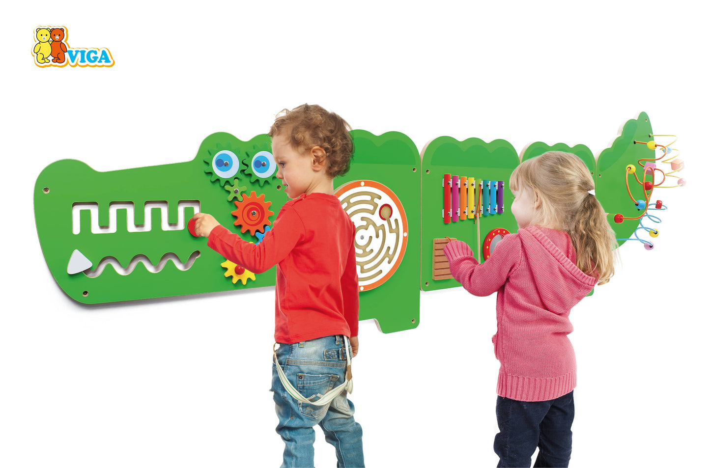 Viga Crocodile Wall Toy