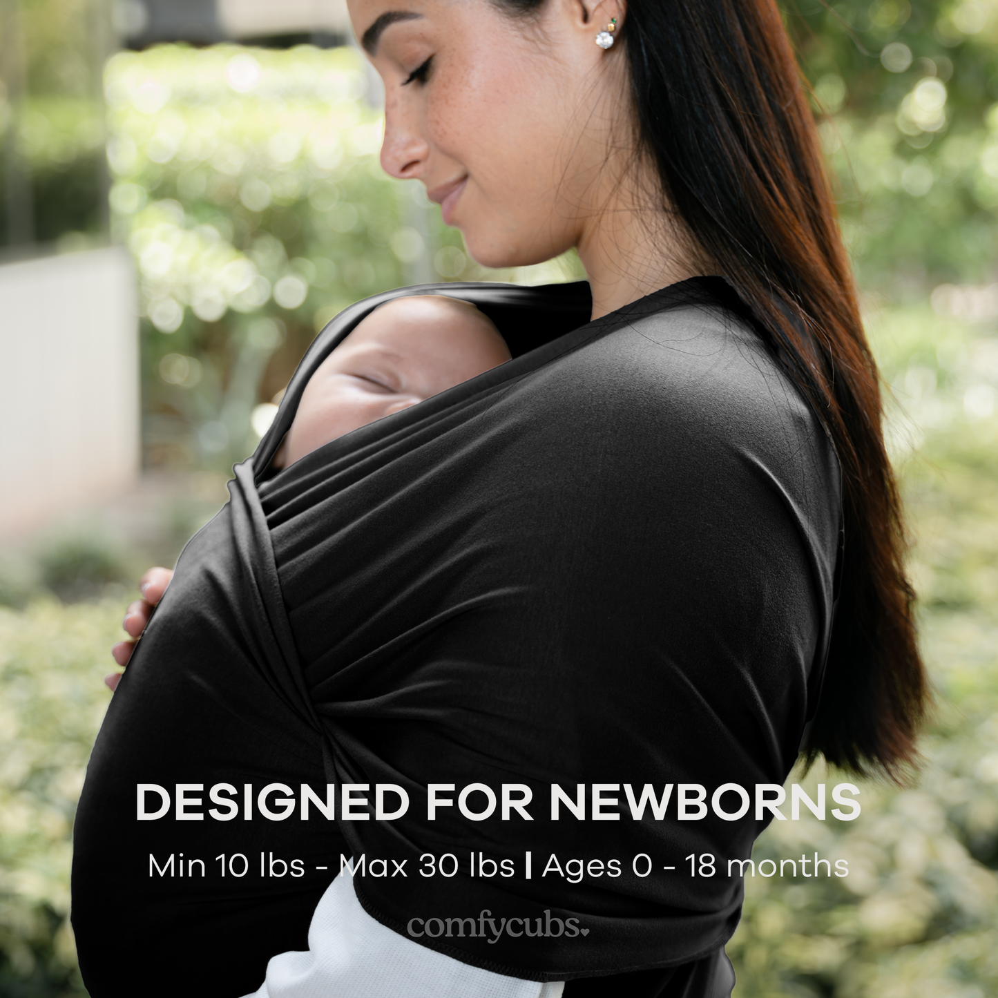 Baby Wrap Carrier by Comfy Cubs