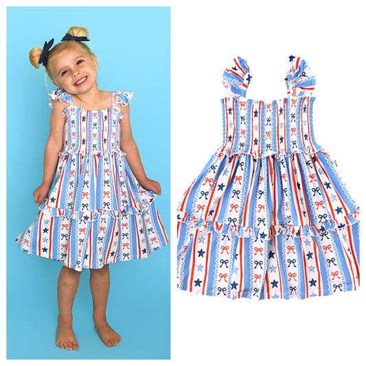 Jackie SMOCKED DRESS