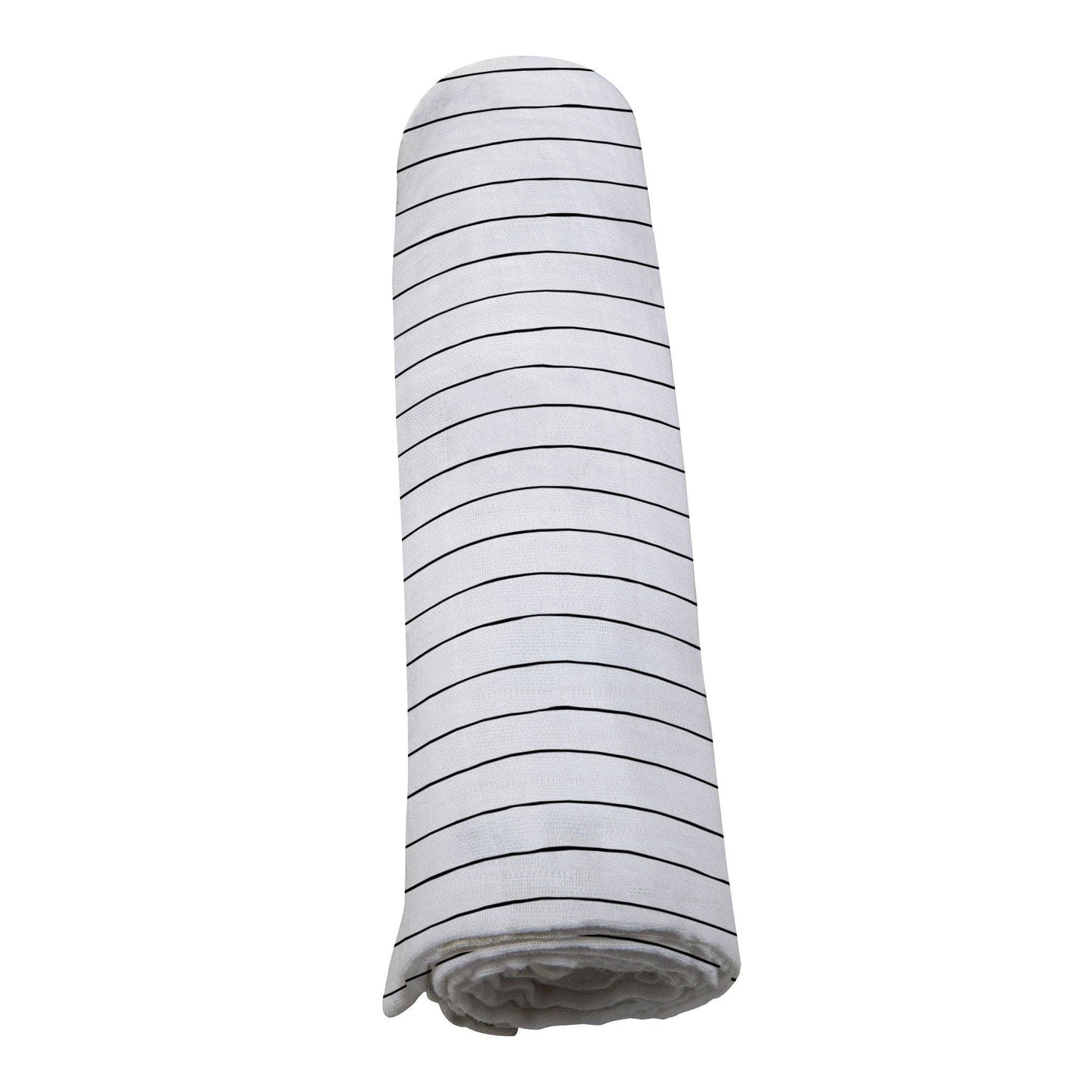Pencil Stripe Bamboo Swaddle - no box (gift box friendly)