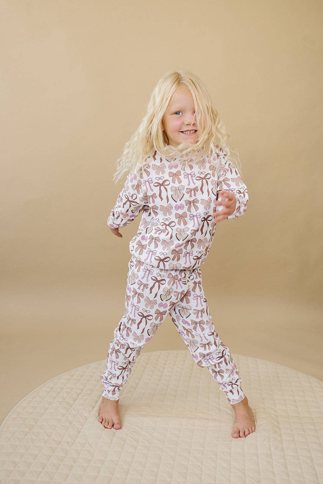 Jogger Set | Mocha Bows