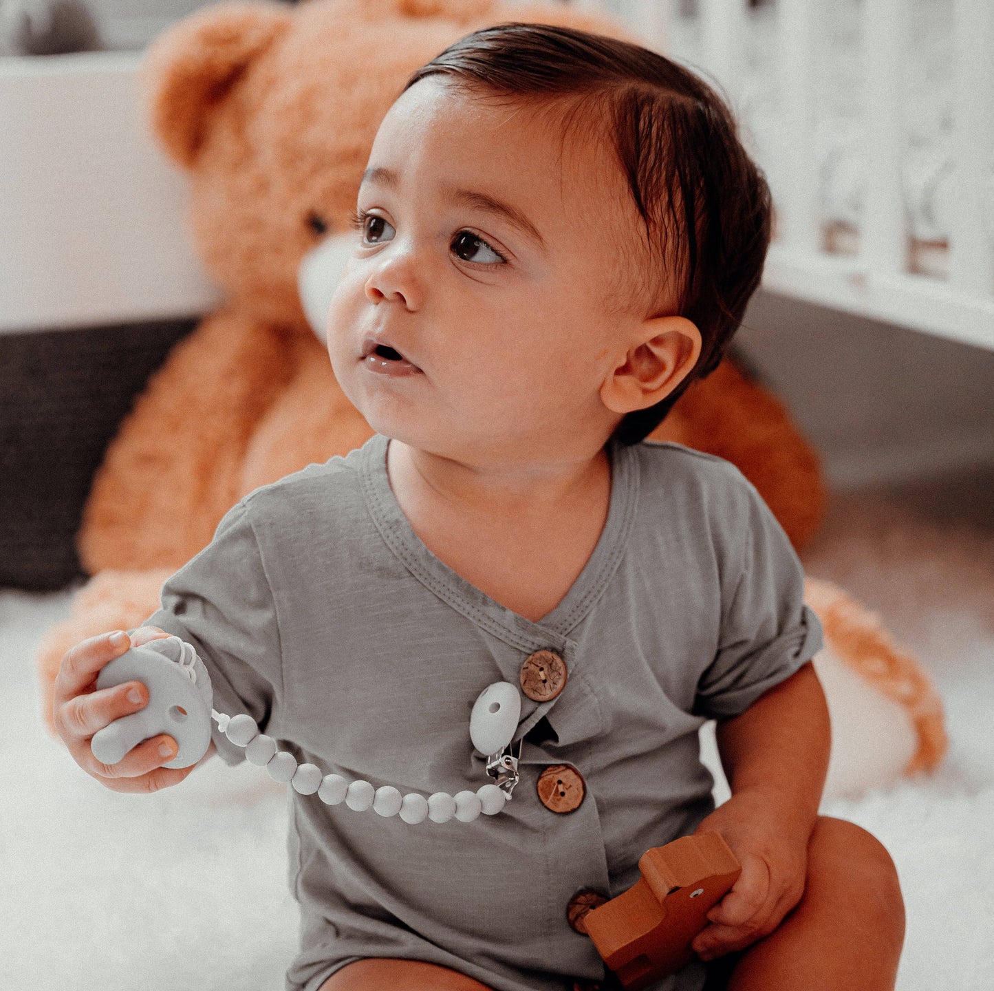 Pacifier Clips by Comfy Cubs