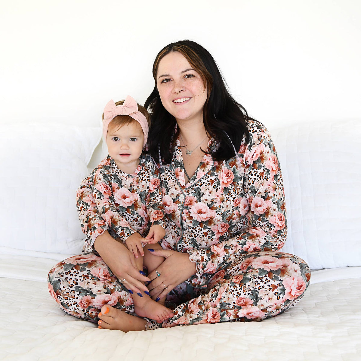 Laura TUTU Bamboo Floral Baby Clothing Dress Outfit