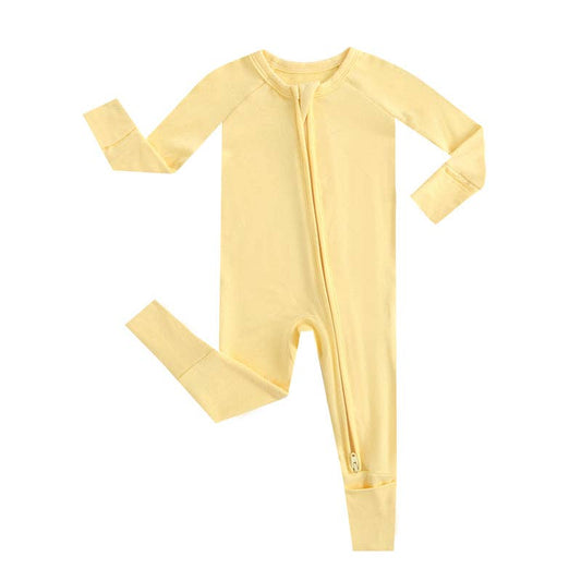 Happy Yellow Convertible Romper Sleep & Play Going Home Gift