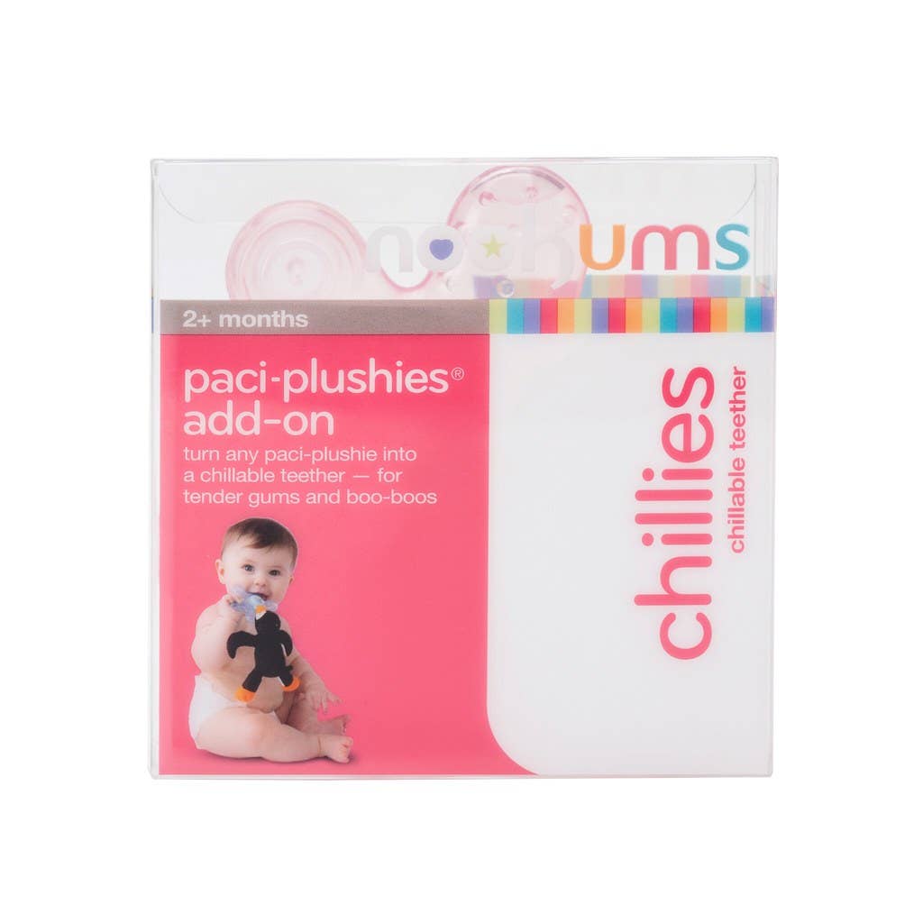 Paci-Plushies Chillies -  Pink Teether