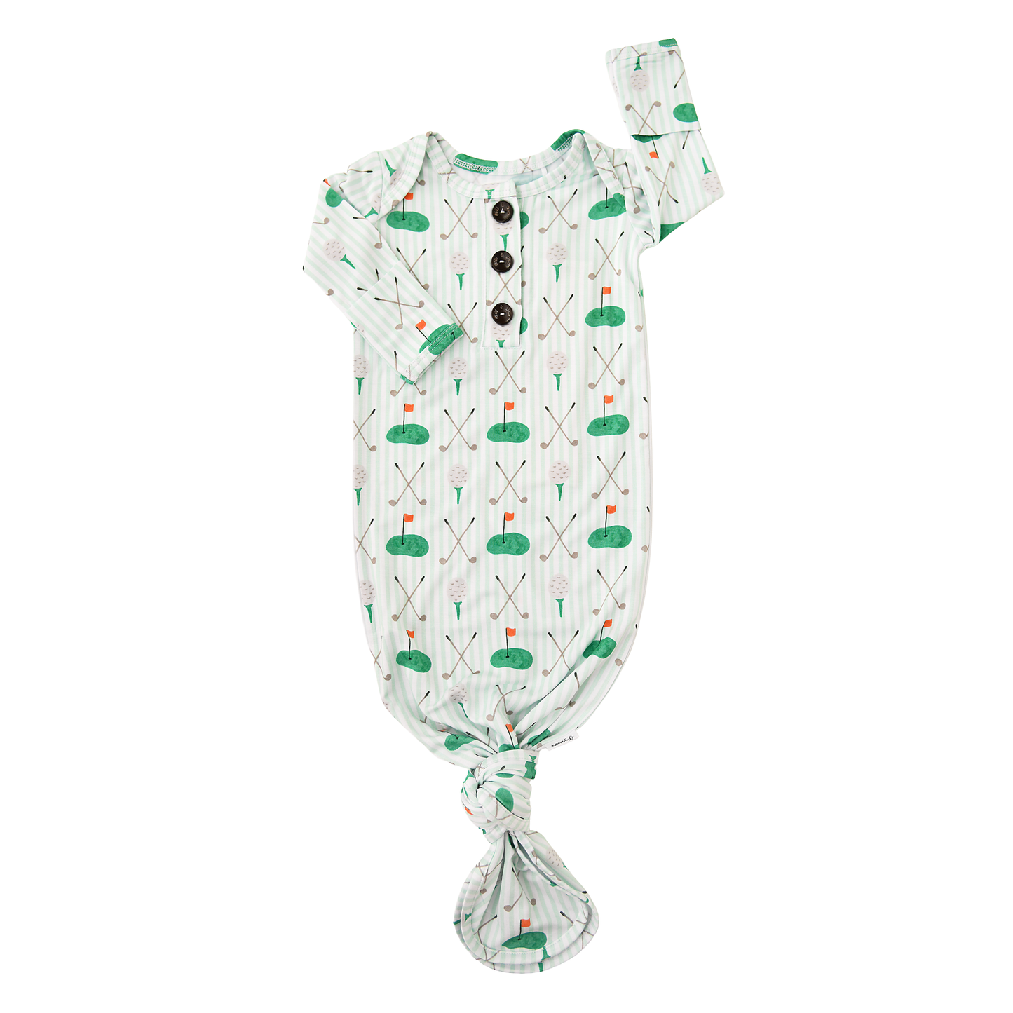 Scottie Golf GOWN Bamboo Golf Baby Newborn Coming Home Outfi