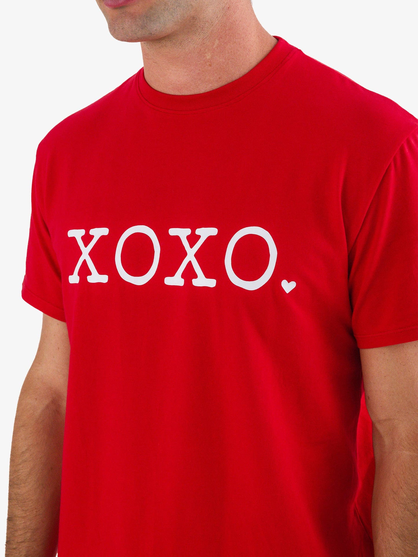 Adult XOXO Red Short Sleeve Graphic Tee
