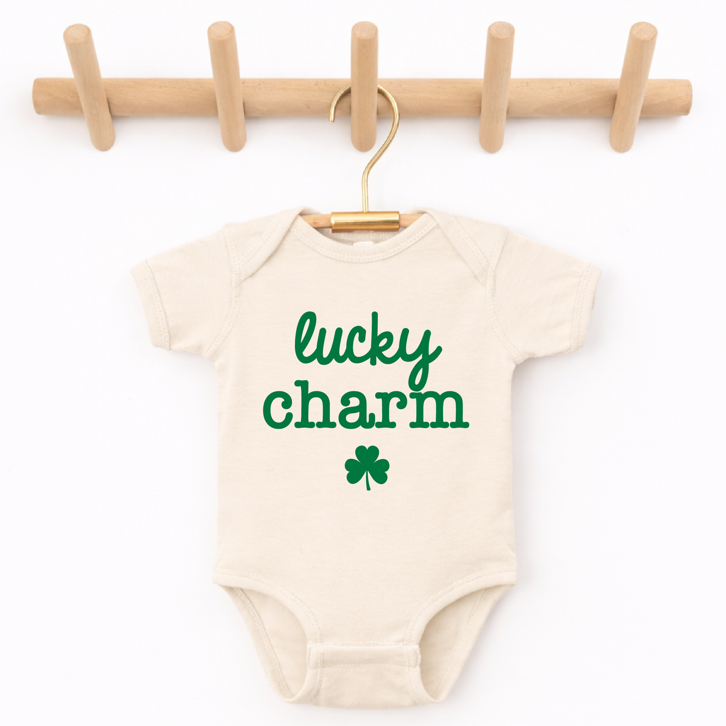 Kids St. Patrick's Day Lucky Charm Baby Bodysuit or Tee