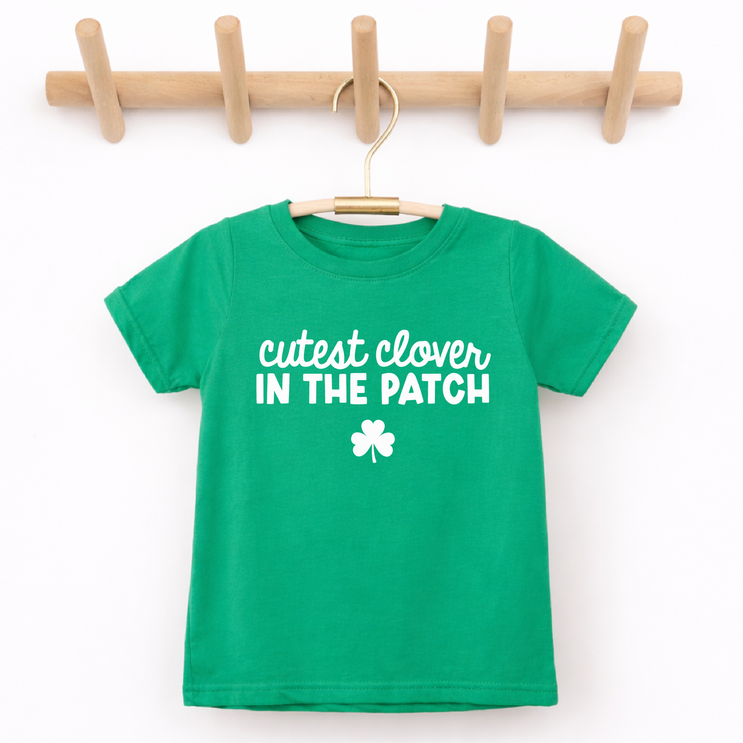 St. Patrick's Day Cutest Clover Baby Bodysuit or Tee