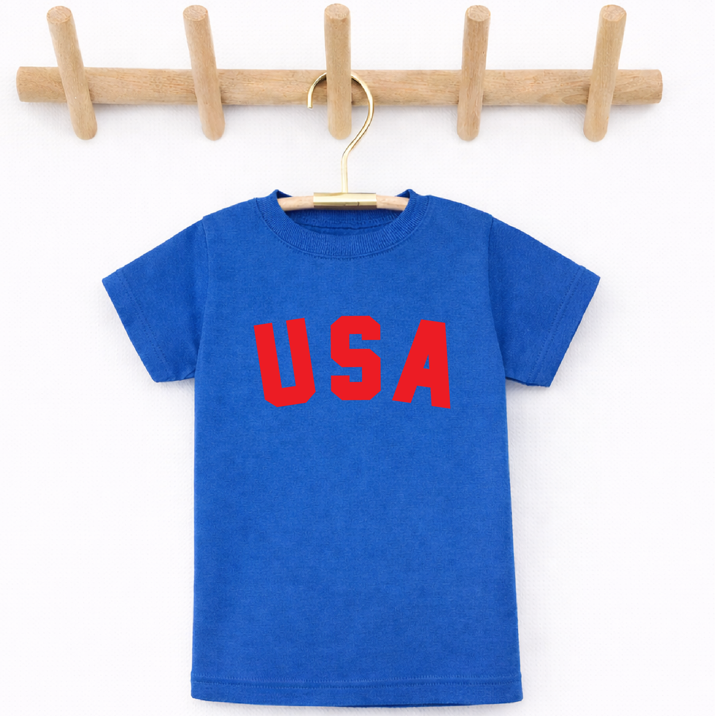 4th of July USA Patriotic Shirt for Kids