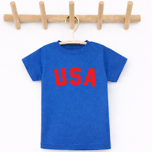 4th of July USA Patriotic Shirt for Kids
