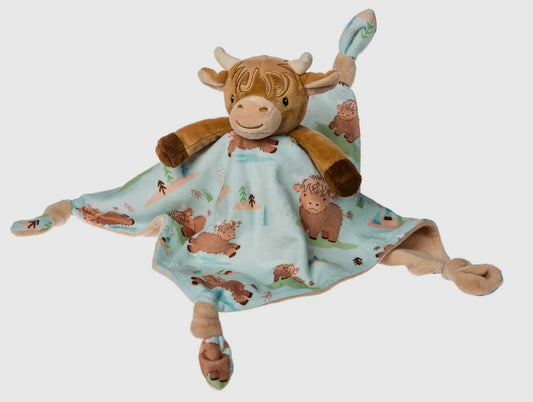 Highland Cow Character Blanket