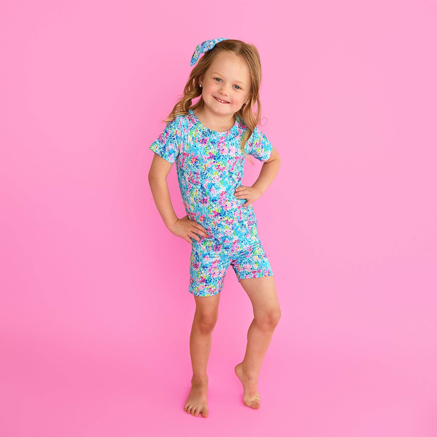 Ella TWO PIECE - SHORTS Bamboo Set Girls Clothing