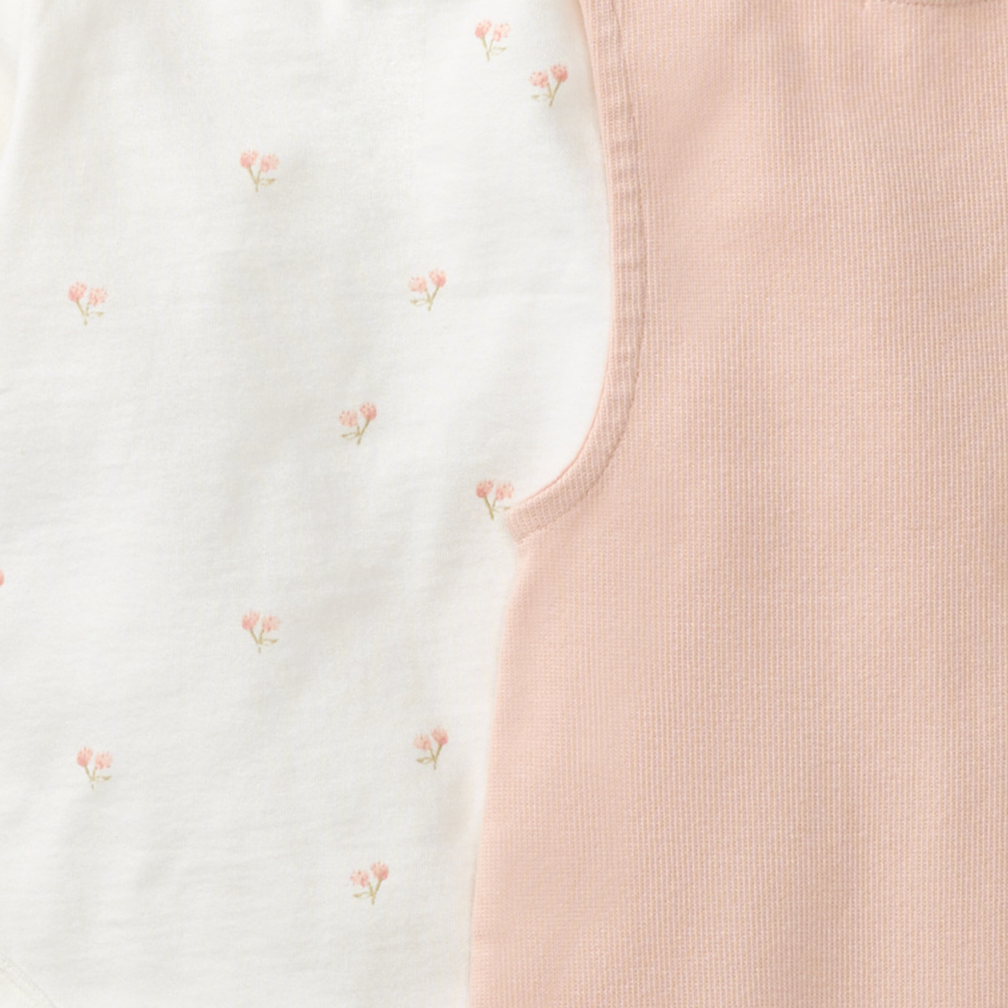 Ditsy Floret Jumpsuit & Bodysuit Set