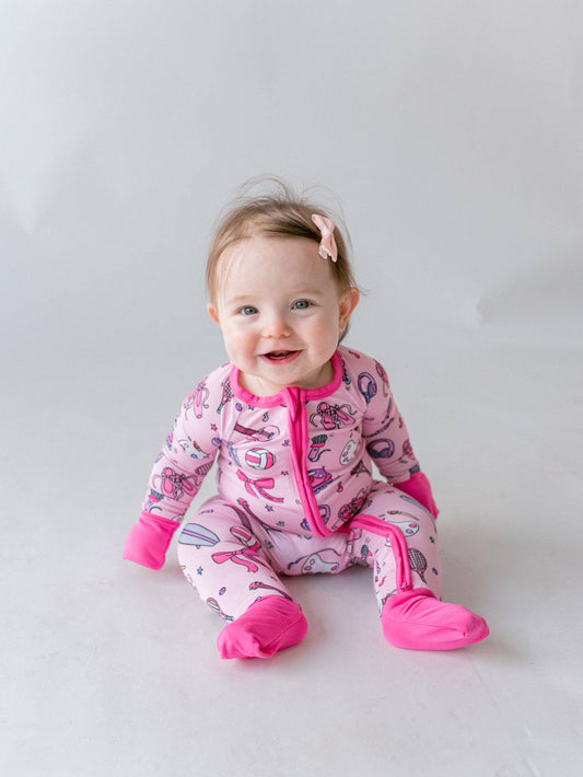 Pink “I Can Do All Things” Zippy