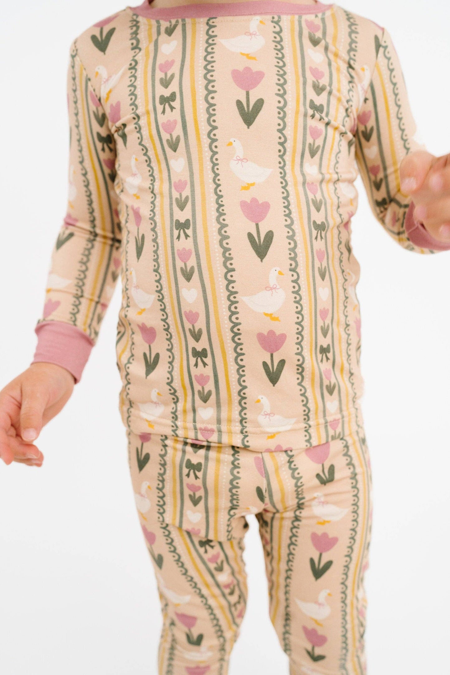 Spring Goose Bamboo Set