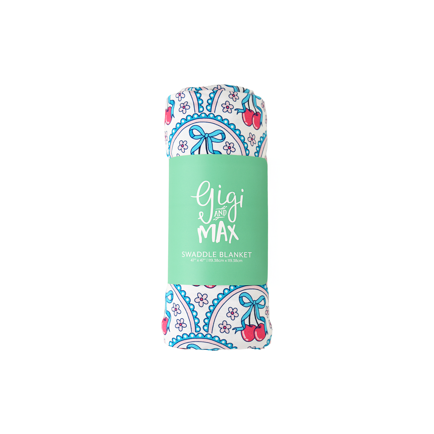 Cherry SWADDLE Cherry Bamboo Baby Blanket Coming Home Gift