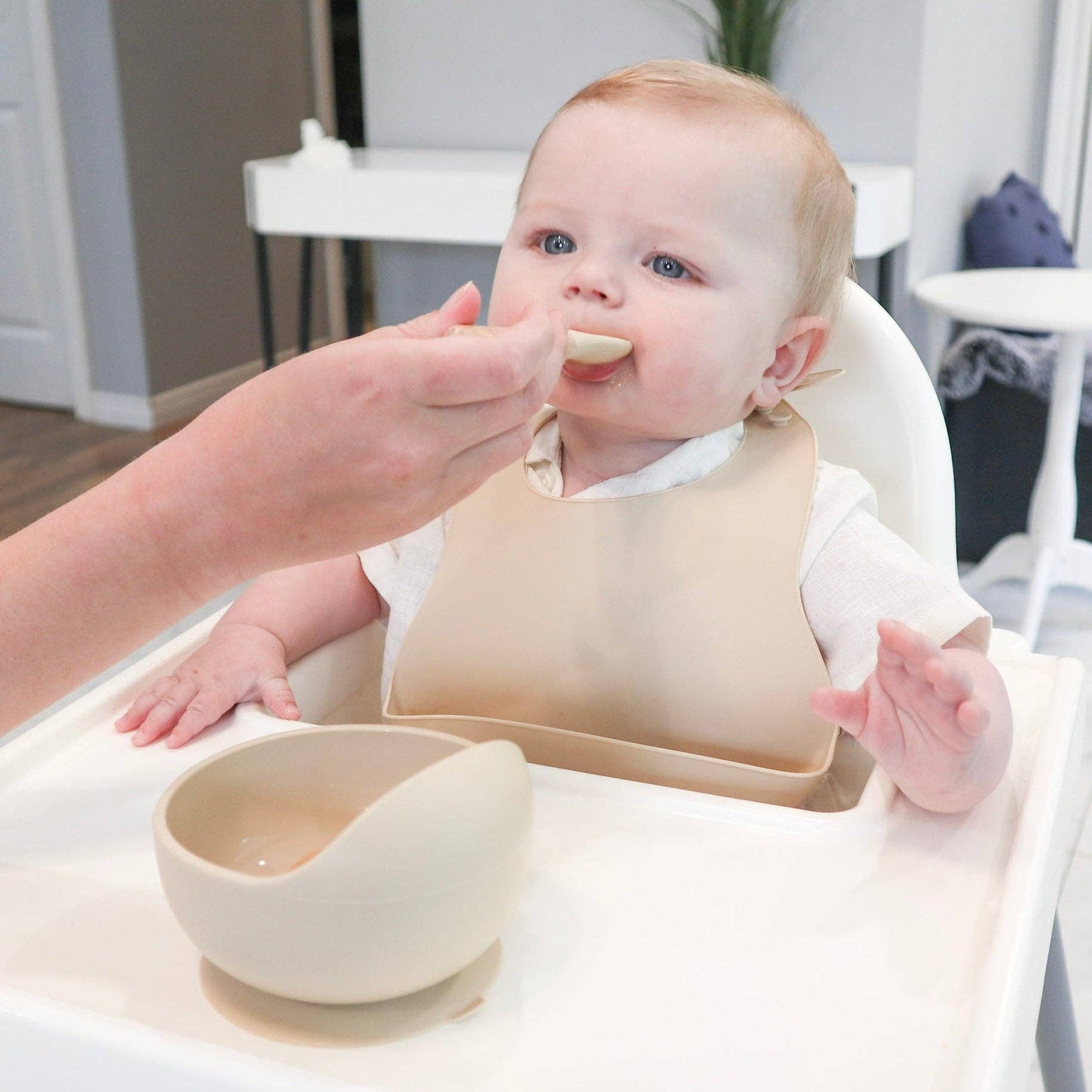 Silicone Bib - Dusty Teal