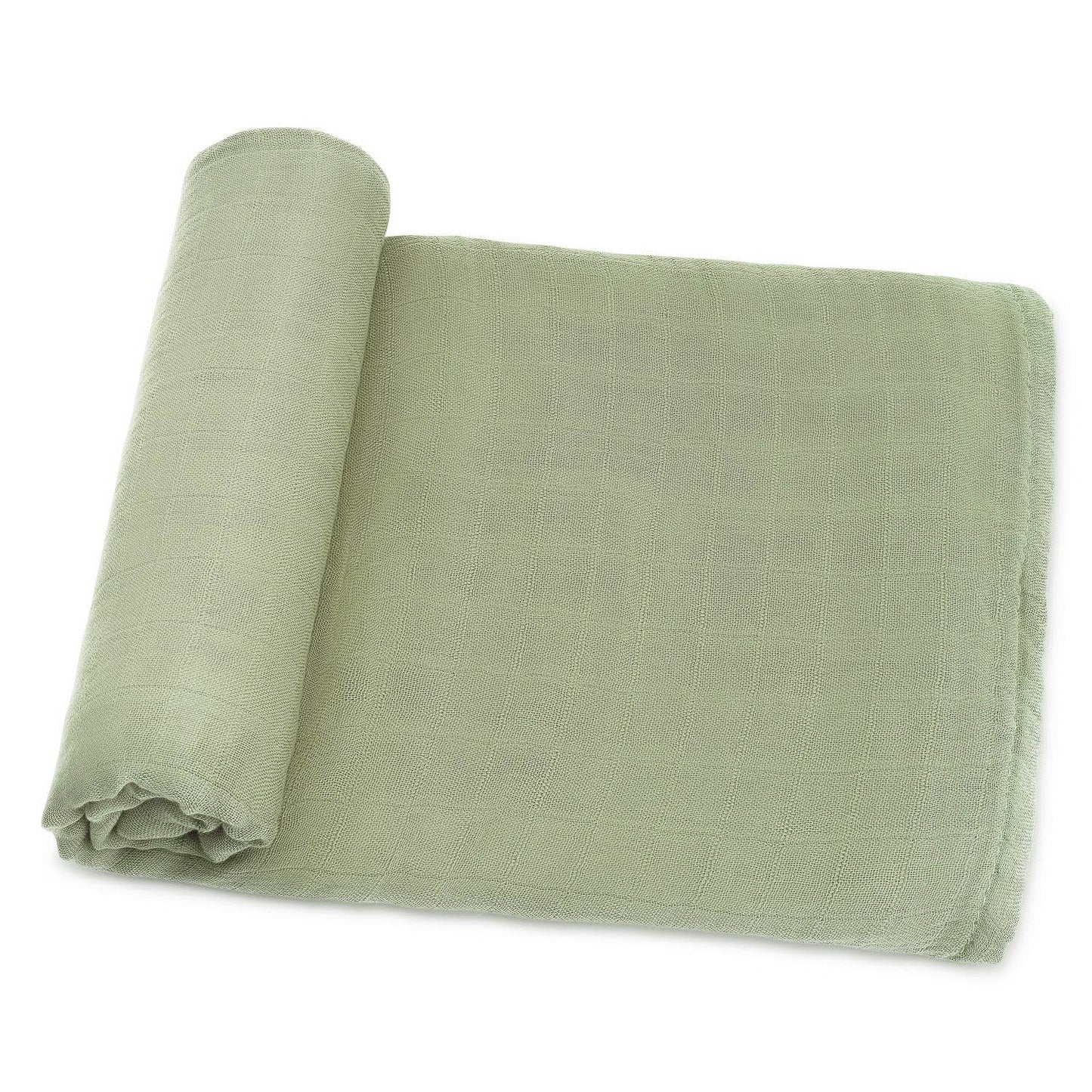 Baby Muslin Swaddle Blankets,  Pack of 1 & 2 by Comfy Cubs