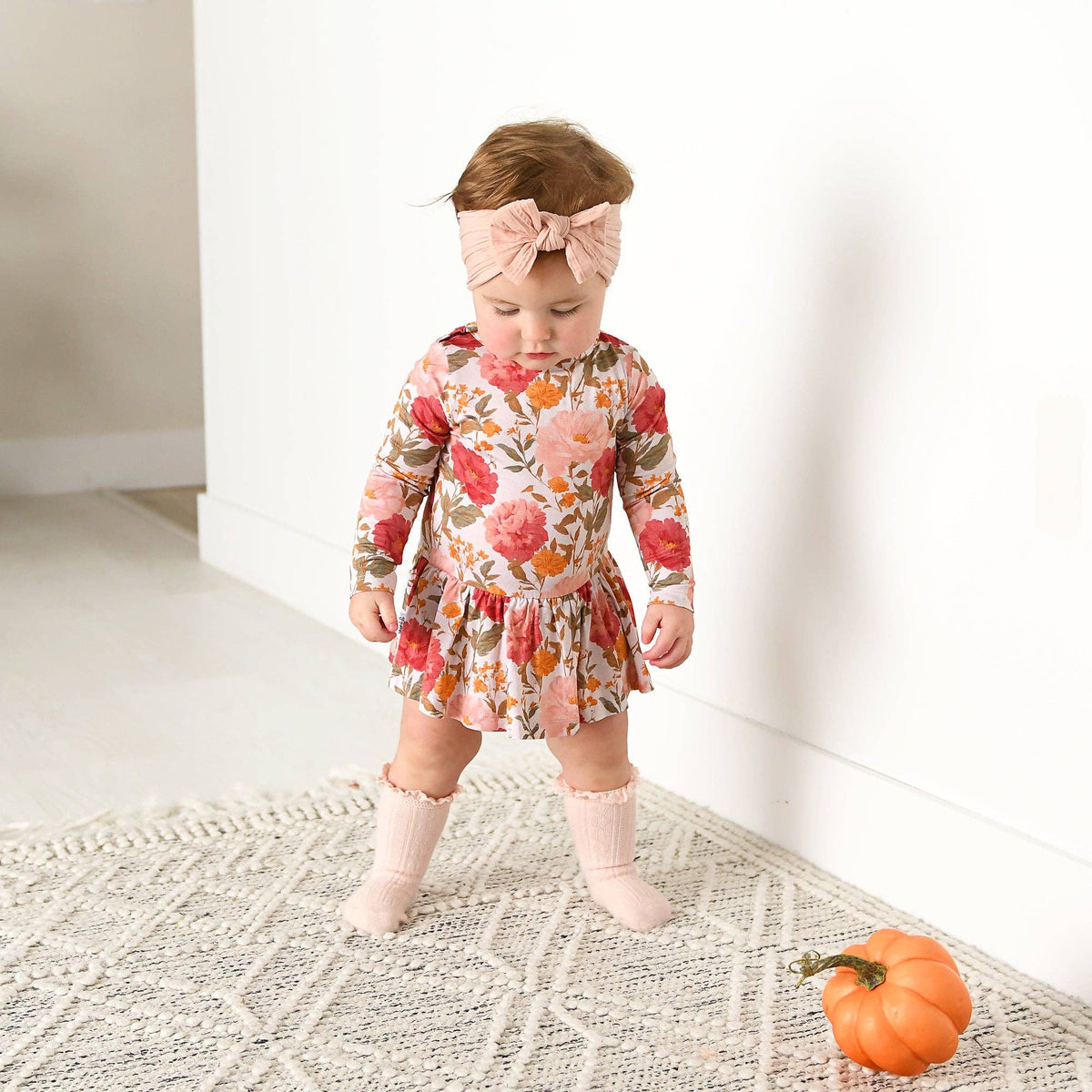 Felicity TUTU Bamboo Floral Baby Clothing Dress Outfit