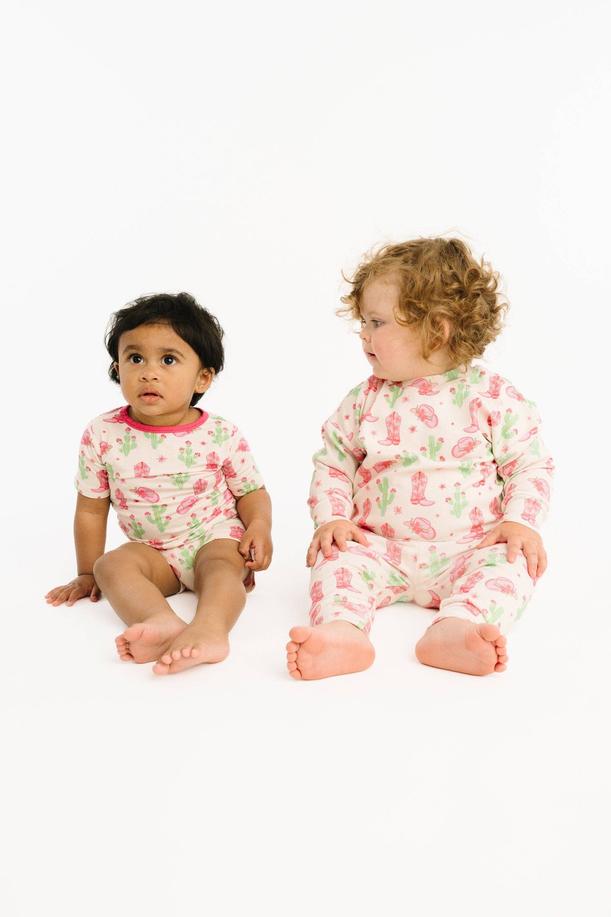 Cowgirl Bamboo Shorts Set