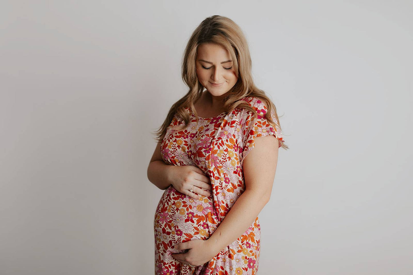 Wild Child Maternity Mommy Labor and Delivery/ Nursing Gown