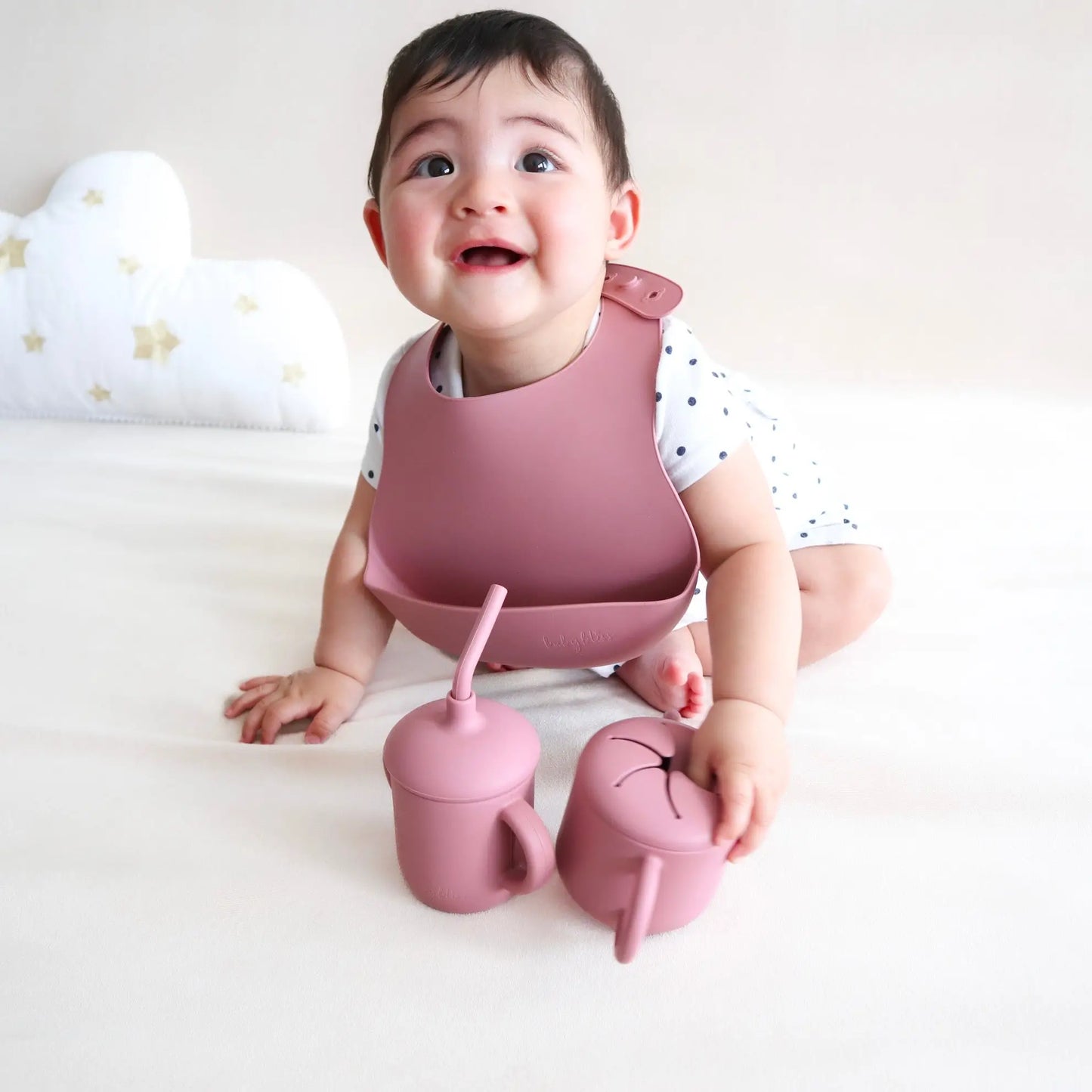 Sippy Cup with Straw, Spill-Proof & Anti-Stain - Dusty Teal