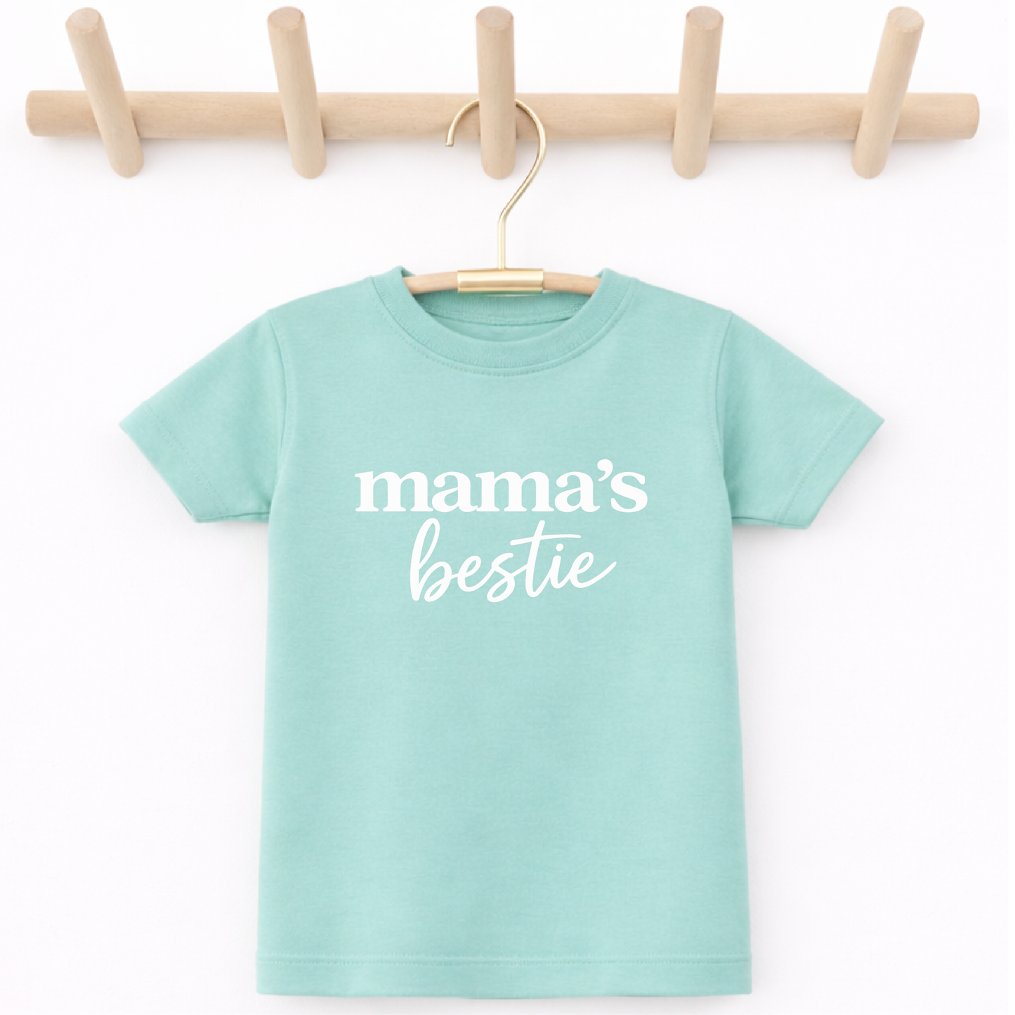 Toddler and Kids Tee, Mama's Bestie Shirt