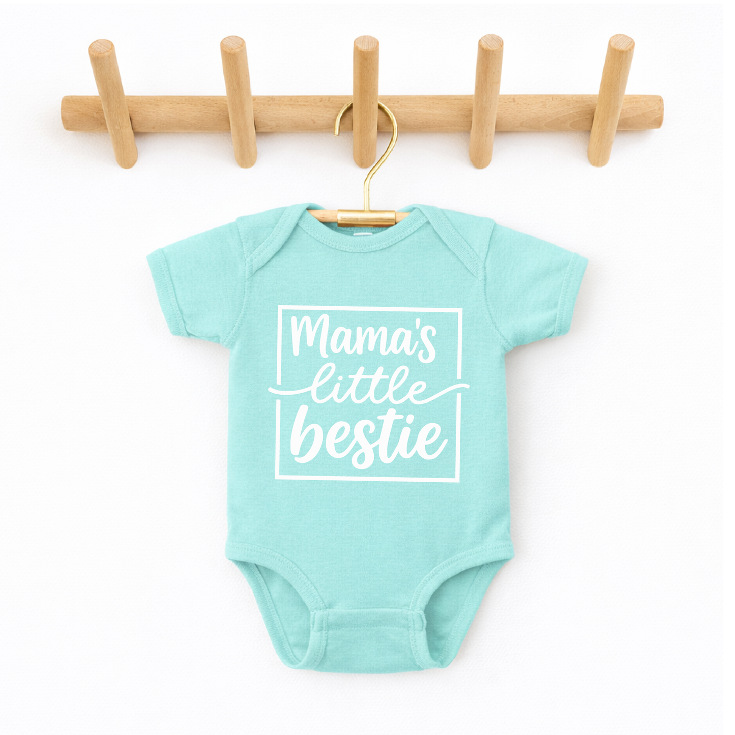 Mama's Little Bestie Baby Onesie, First Mother's Day Gift