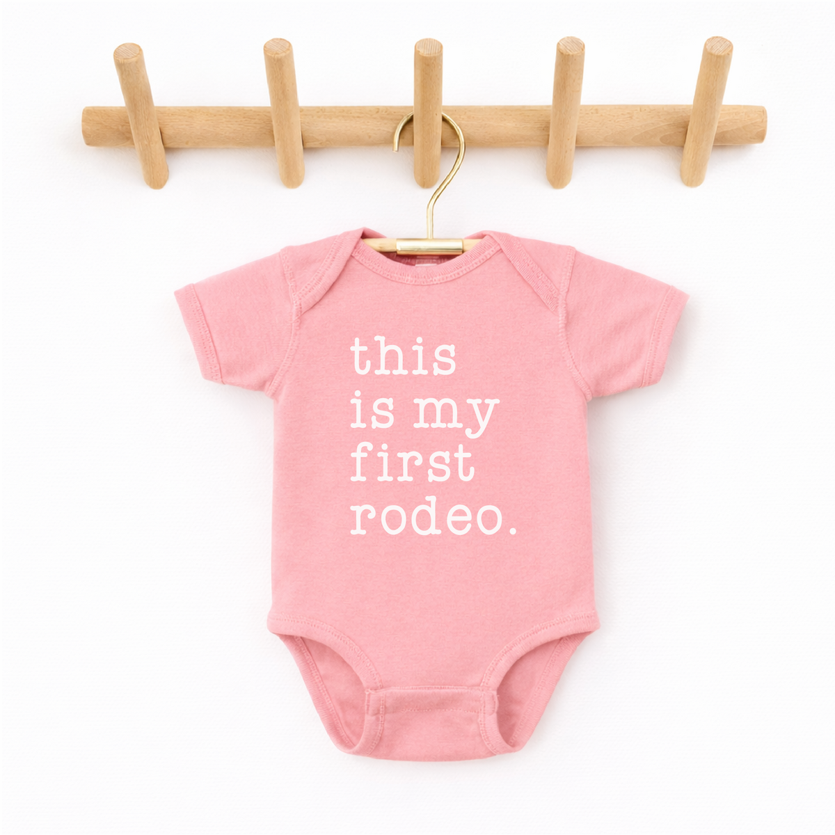 This is my First Rodeo, Western Baby Bodysuit