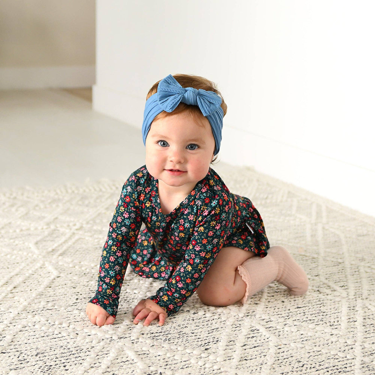 Isabelle TUTU Bamboo Floral Baby Clothing Dress Outfit