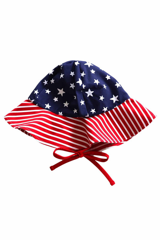 Printed Sun Hat | Stars & Stripes Party