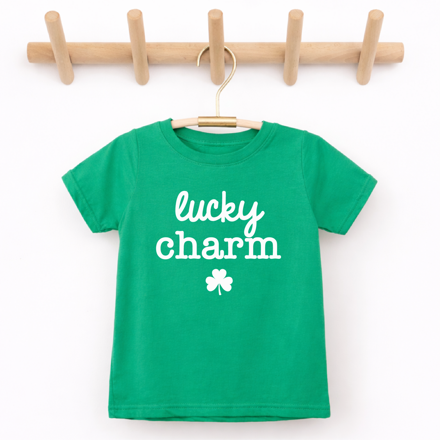 Kids St. Patrick's Day Lucky Charm Baby Bodysuit or Tee