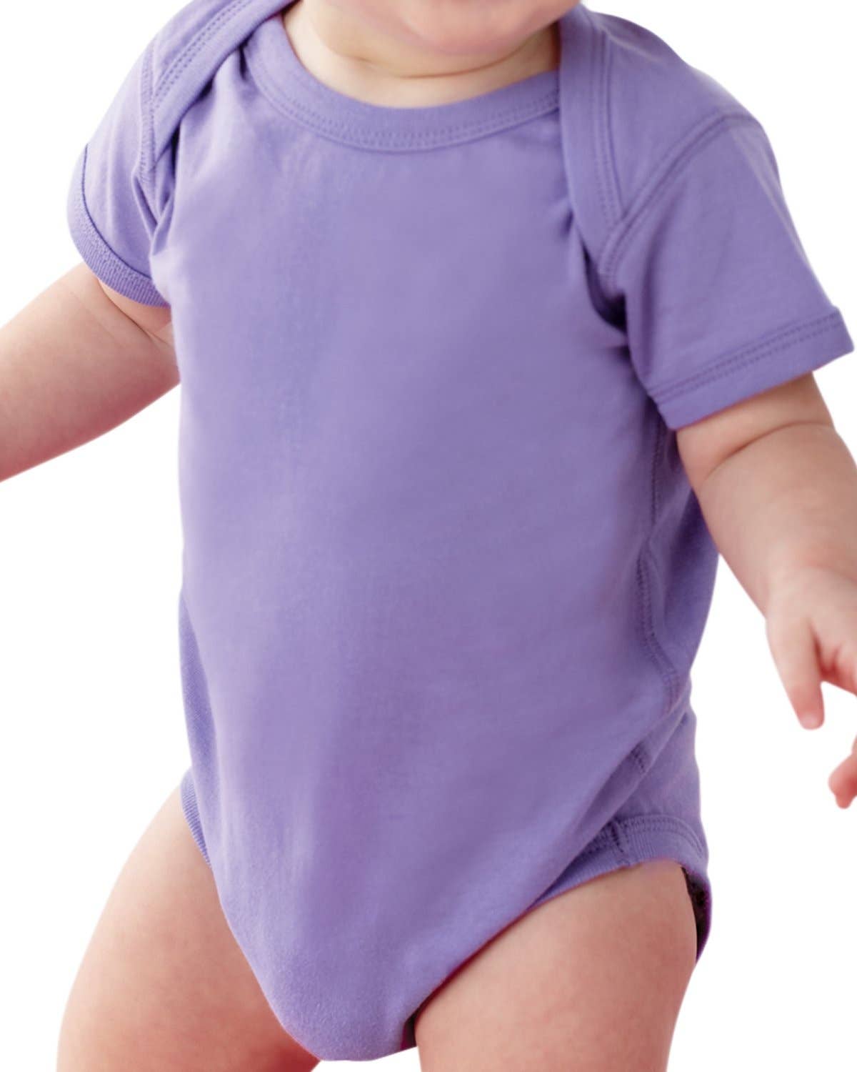 Rabbit Skins Infant Fine Jersey Bodysuit | Blank Onesie 4424