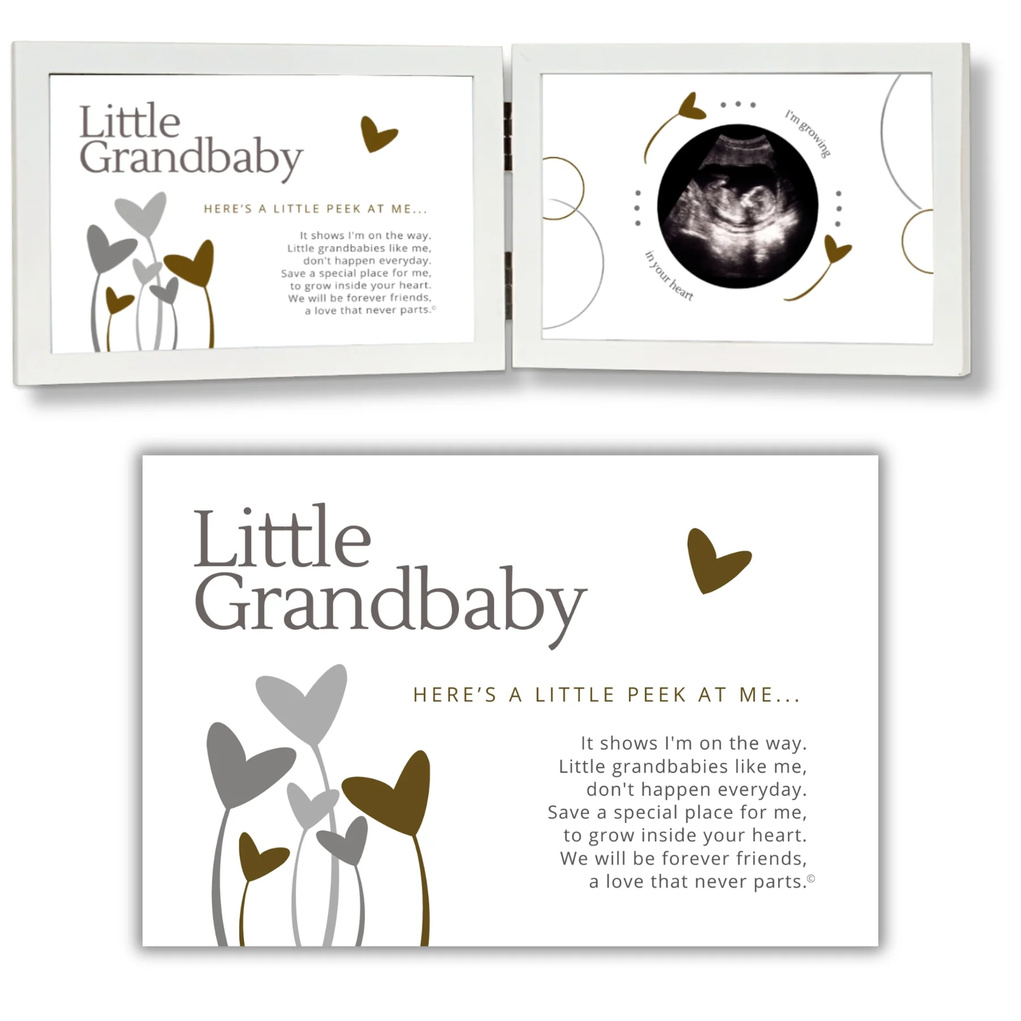 Ultrasound Frames Little Grandbaby