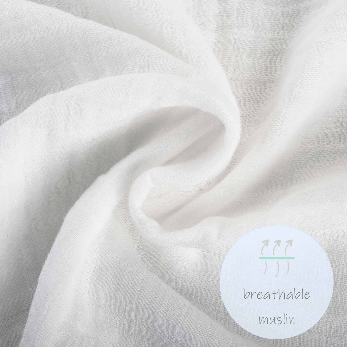 Bear Hugs Baby Muslin Swaddle Blanket
