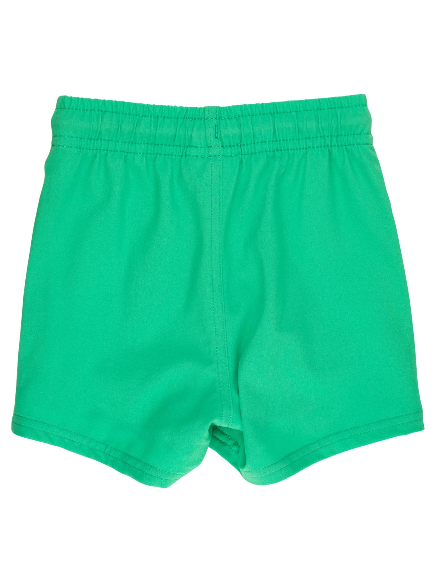 Boys Bright Green Performance Hybrid Swim Trunks